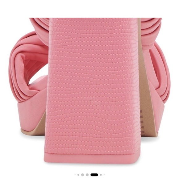 Dolce Vita Altin Platform Slide Sandal Pink Stella New No Box - Picture 8 of 8